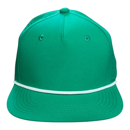Blank Rope Hats Perforated Unstructured Cap