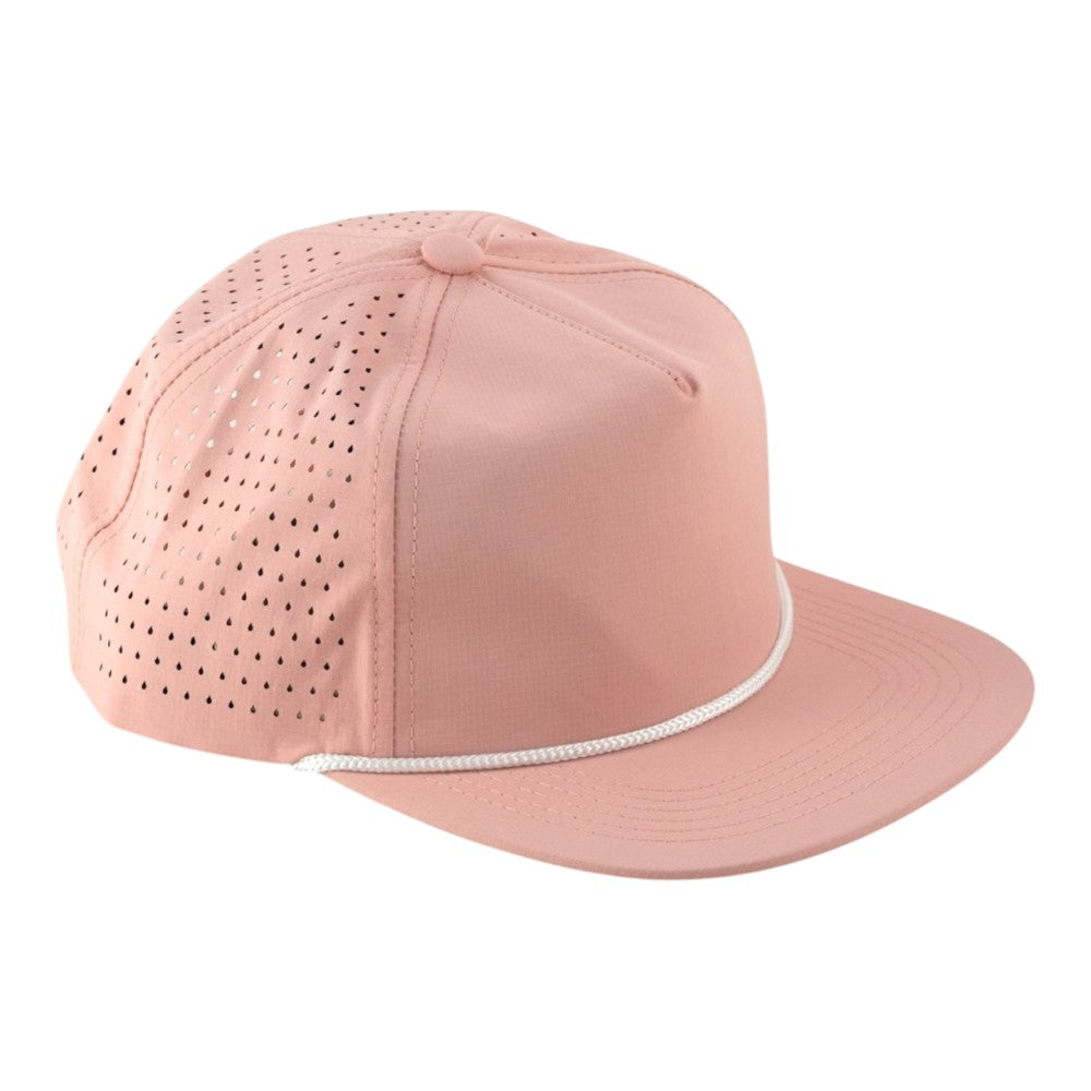 Blank Rope Hats Perforated Unstructured Cap