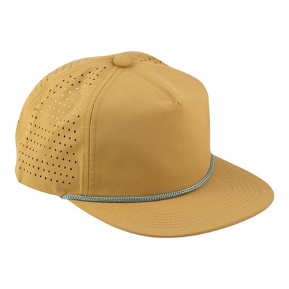 Blank Rope Hats Perforated Structured Cap