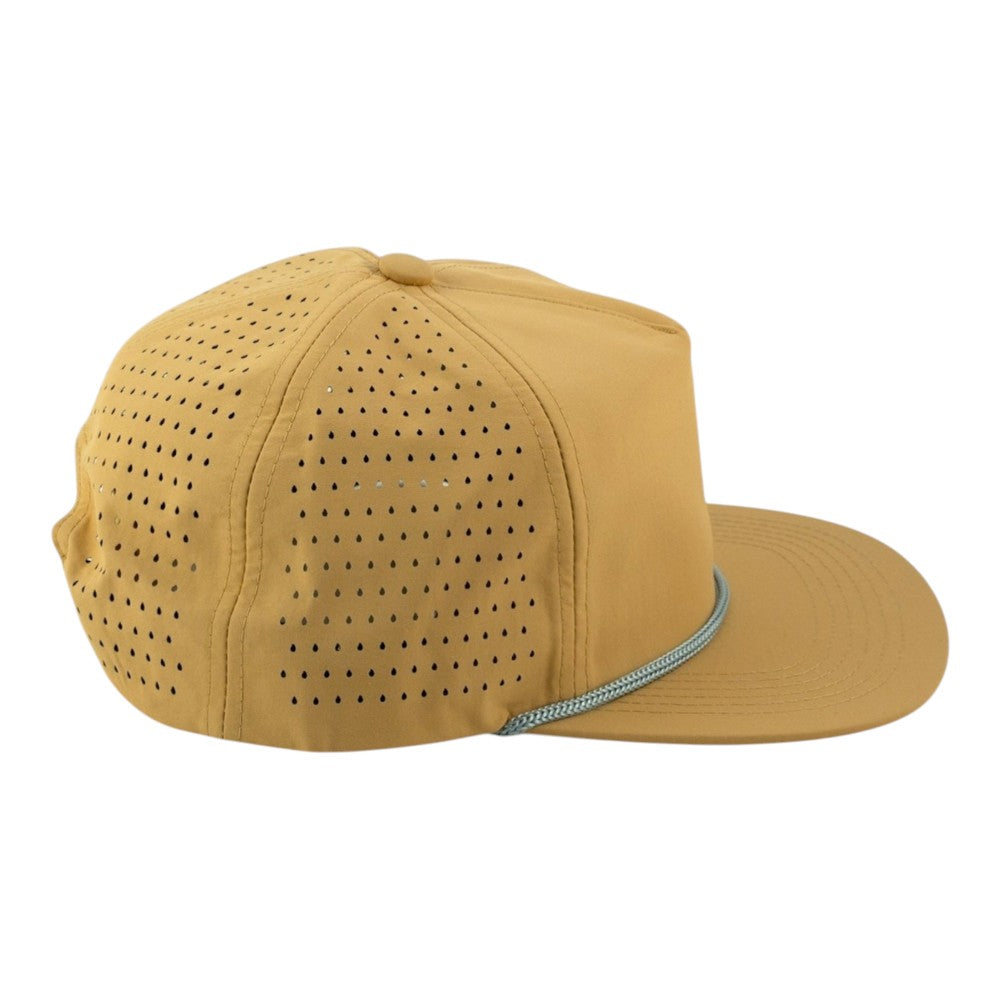 Blank Rope Hats Perforated Unstructured Cap