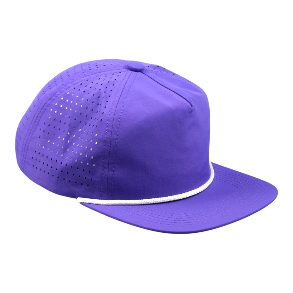 Blank Rope Hats Perforated Structured Cap