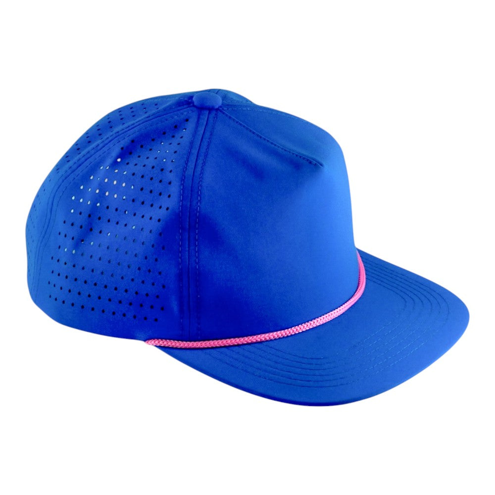 Blank Rope Hats Perforated Unstructured Cap
