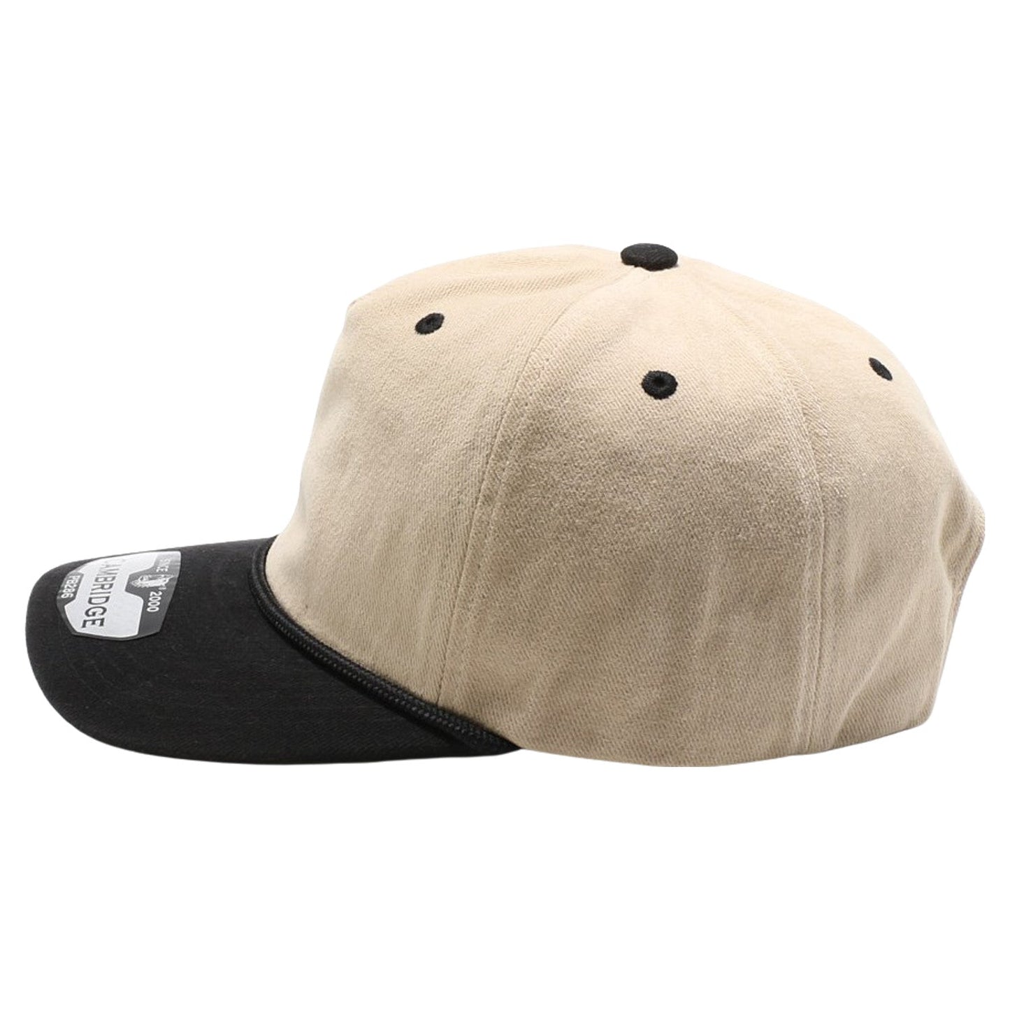 Pit Bull PB286 Five Panel Khaki Two-Tone Rope Unstructured Hat