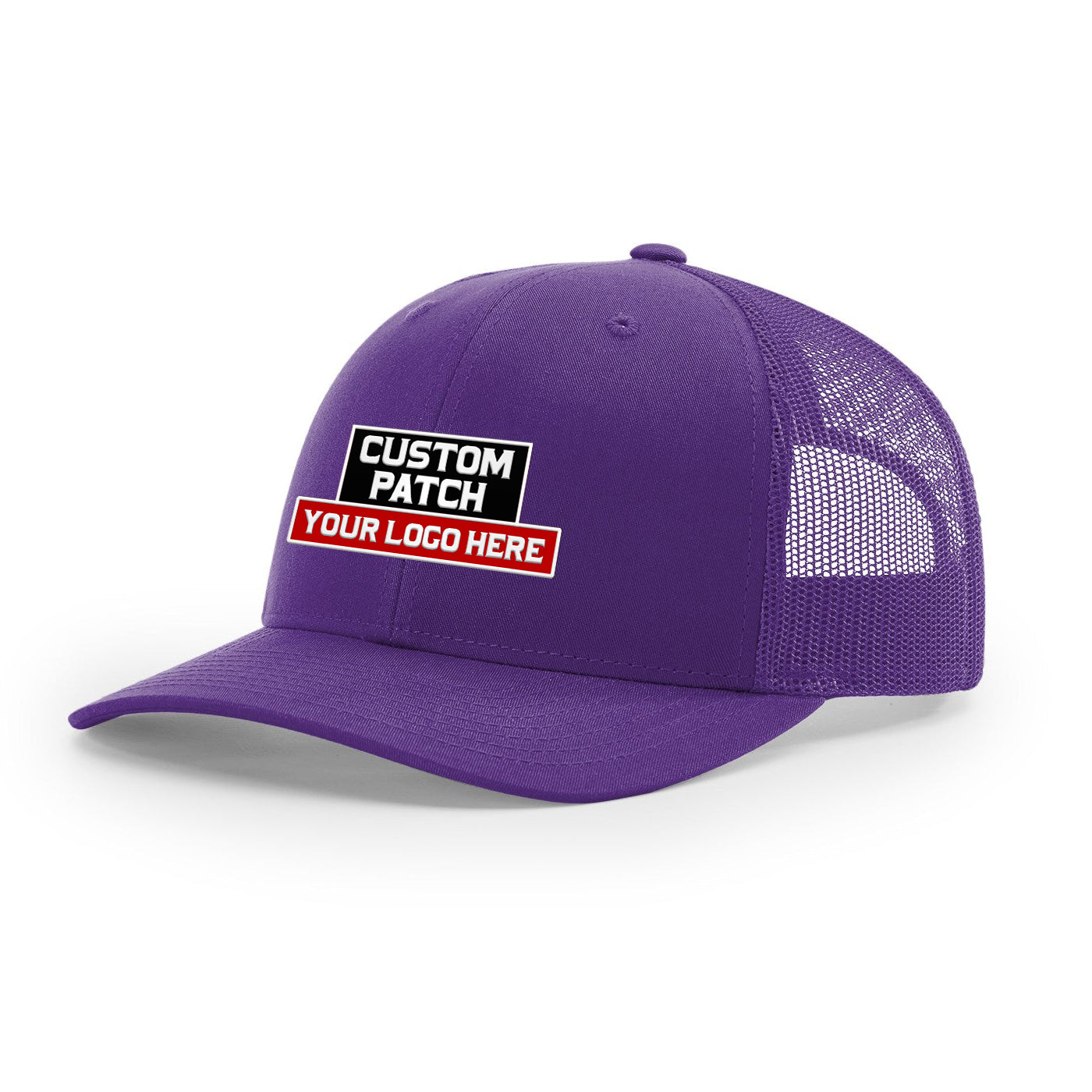 Custom Patch Richardson 112 Trucker Cap Solid Hats Solid Colors One Color
