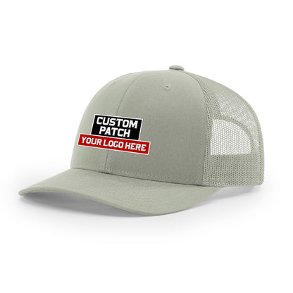 Custom Patch Richardson 112 Trucker Cap Solid Hats Solid Colors One Color