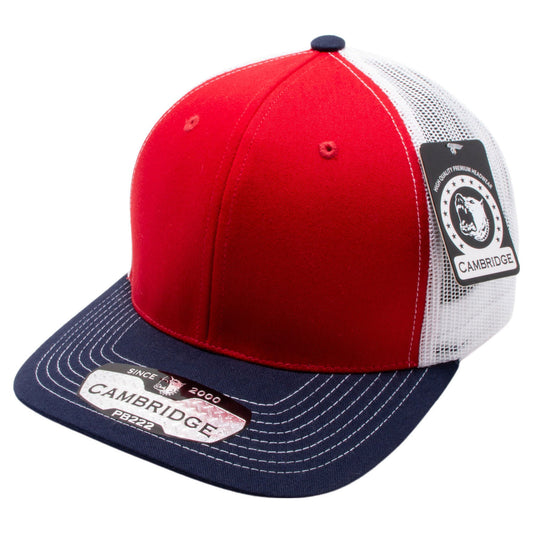 Pit Bull Cambridge PB222T Tri-Color Trucker Hat PB222