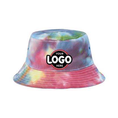 Custom Embroidered The Game GB493 The Newport Tie-Dyed Bucket Hat