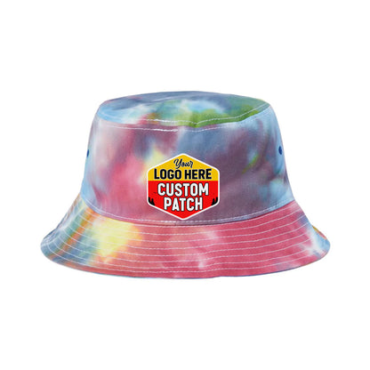 Custom Patch The Game GB493 The Newport Tie-Dyed Bucket Hat