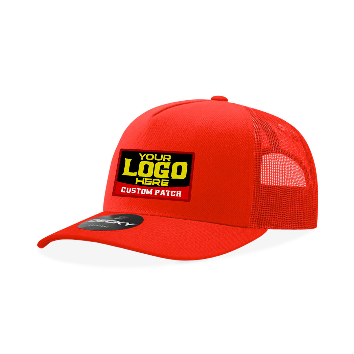 Custom Patch Decky 6030 - Classic, 5-Panel Retro Trucker Cap