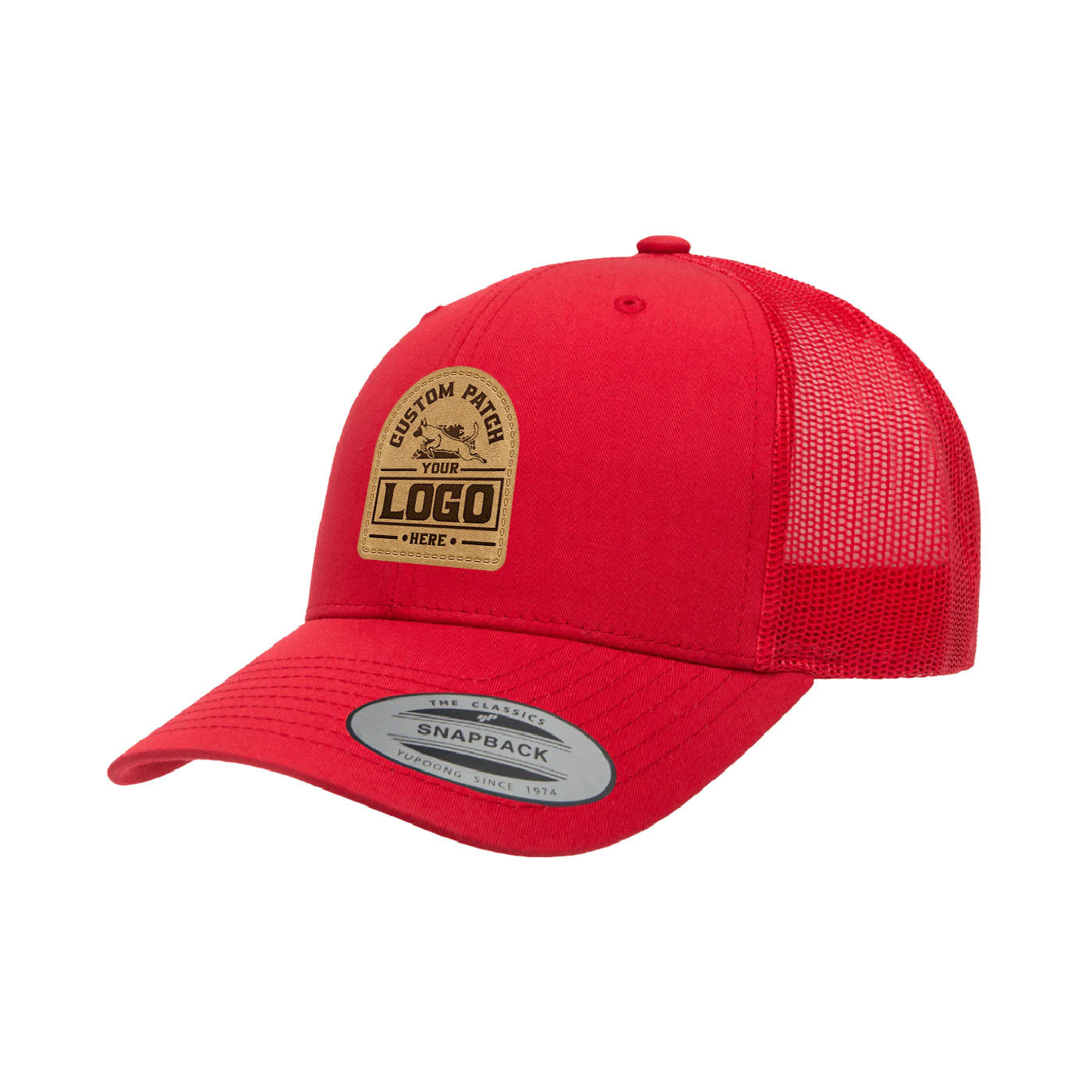 Custom Patch Yupoong 6606 Retro Trucker Hat, Mesh Back, YP Classics