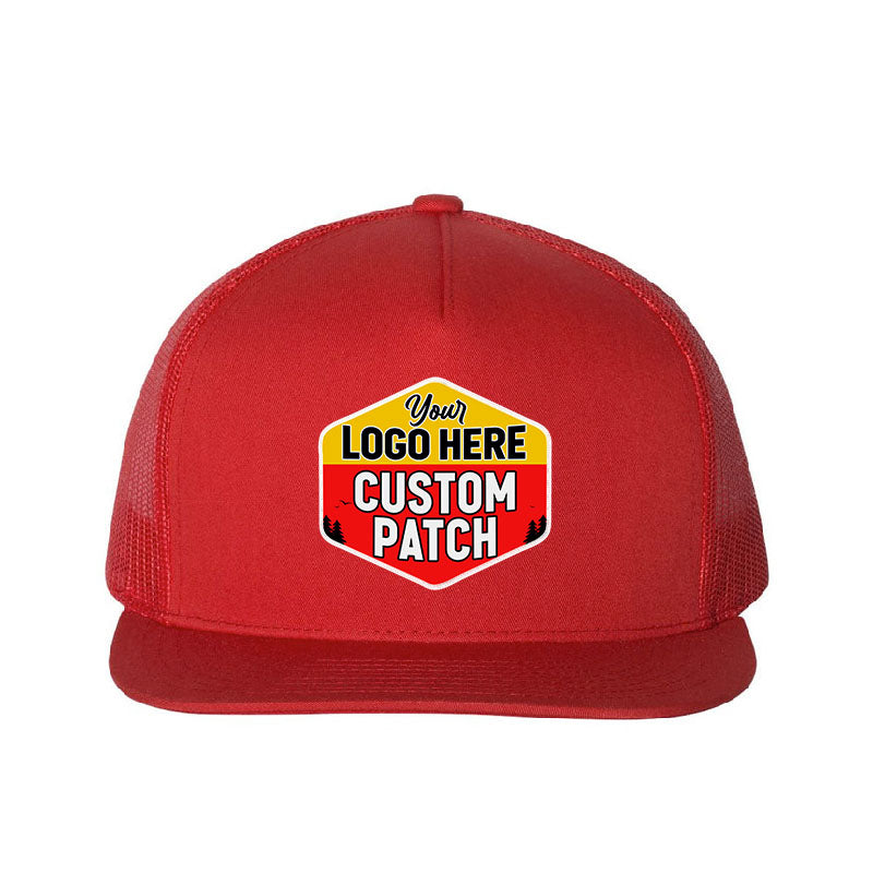 Custom Patch YP Classics, Yupoong 6006 Flat Bill Trucker Cap