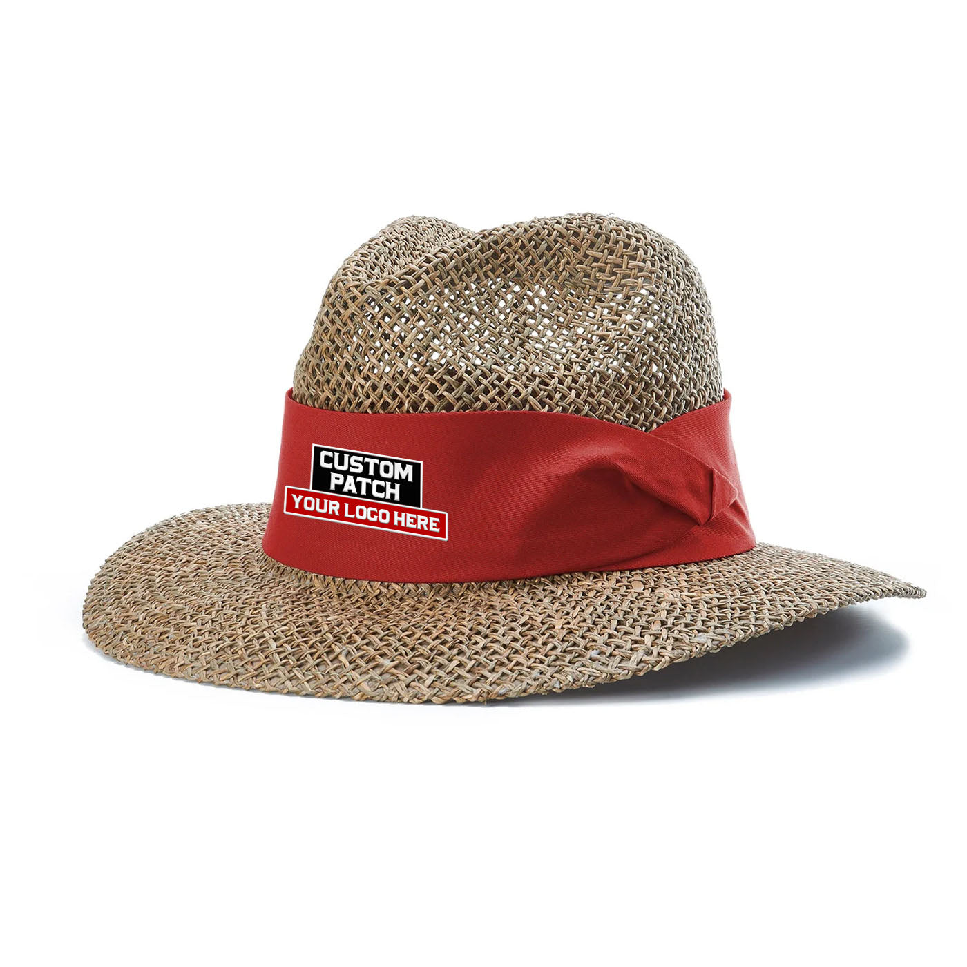 Custom Patch Richardson 822 Straw Safari Hat