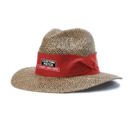 Custom Patch Richardson 822 Straw Safari Hat