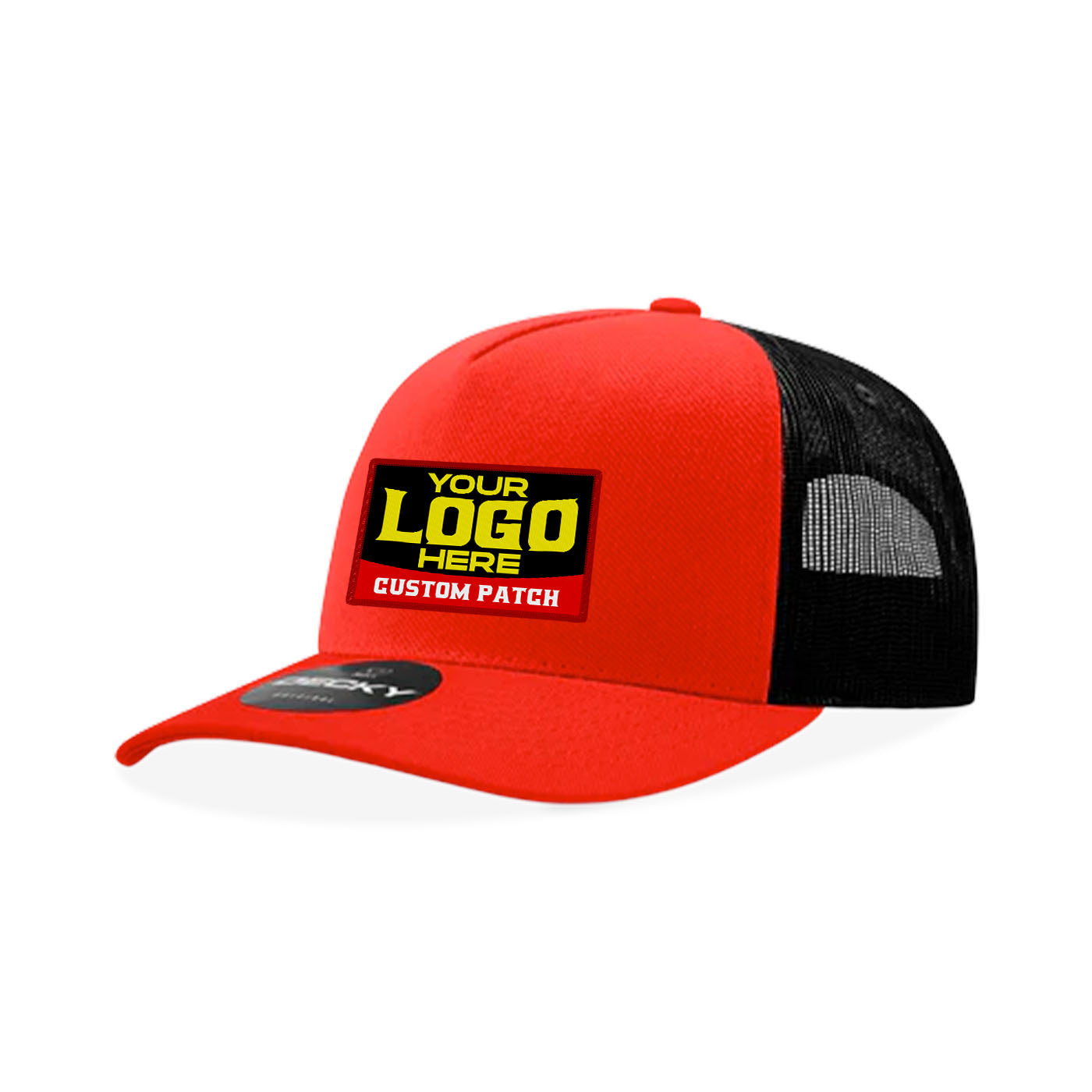 Custom Patch Decky 6030 - Classic, 5-Panel Retro Trucker Cap