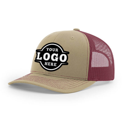 Custom Embroidered Richardson 112 Trucker Hat Snapback Cap