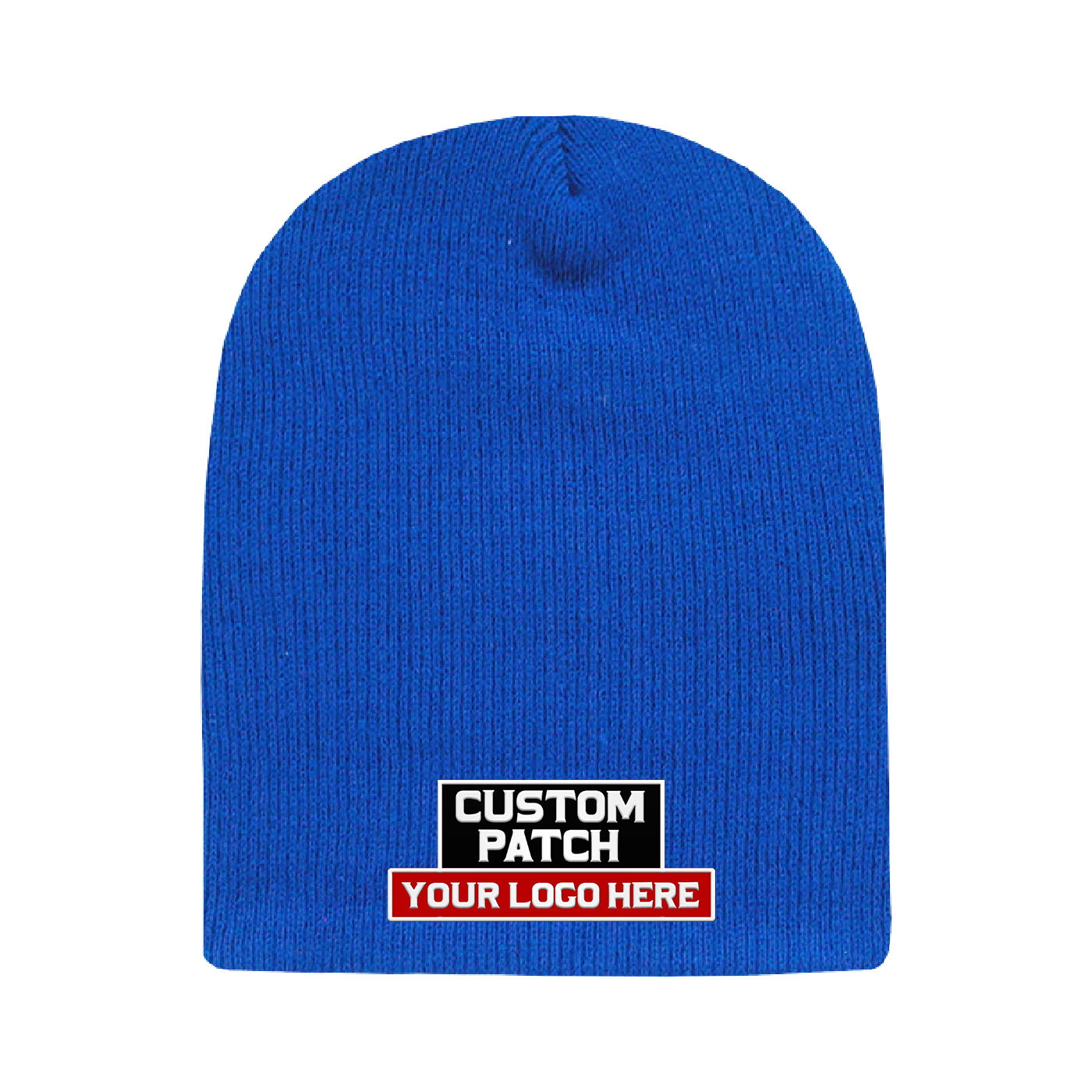 Custom Patch Decky 187 - Acrylic Short Beanie, Knit Cap - 187