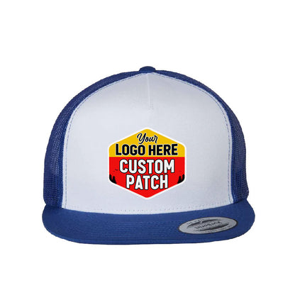 Custom Patch YP Classics, Yupoong 6006 Flat Bill Trucker Cap