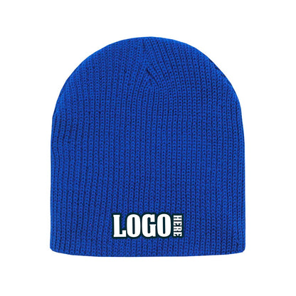 Custom Embroidered Decky 608 - GI Cuffless Watch Cap, Knit Beanie