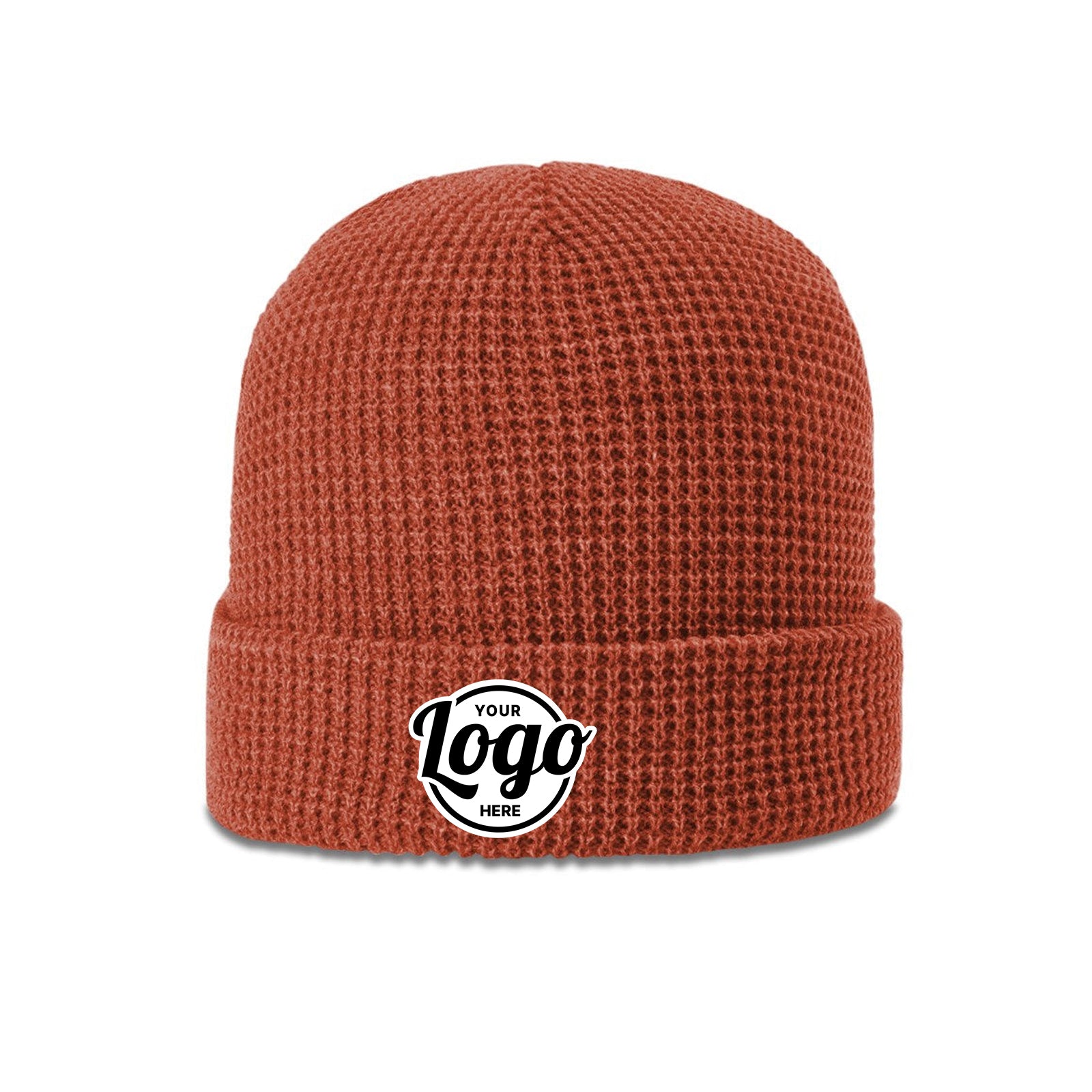 Custom Patch Richardson 146 Waffle Knit Beanie with Cuff – Star