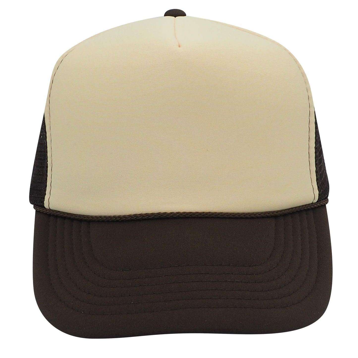 Nissun Cap SCC 5 Panel Foam Trucker Hat Split Colors