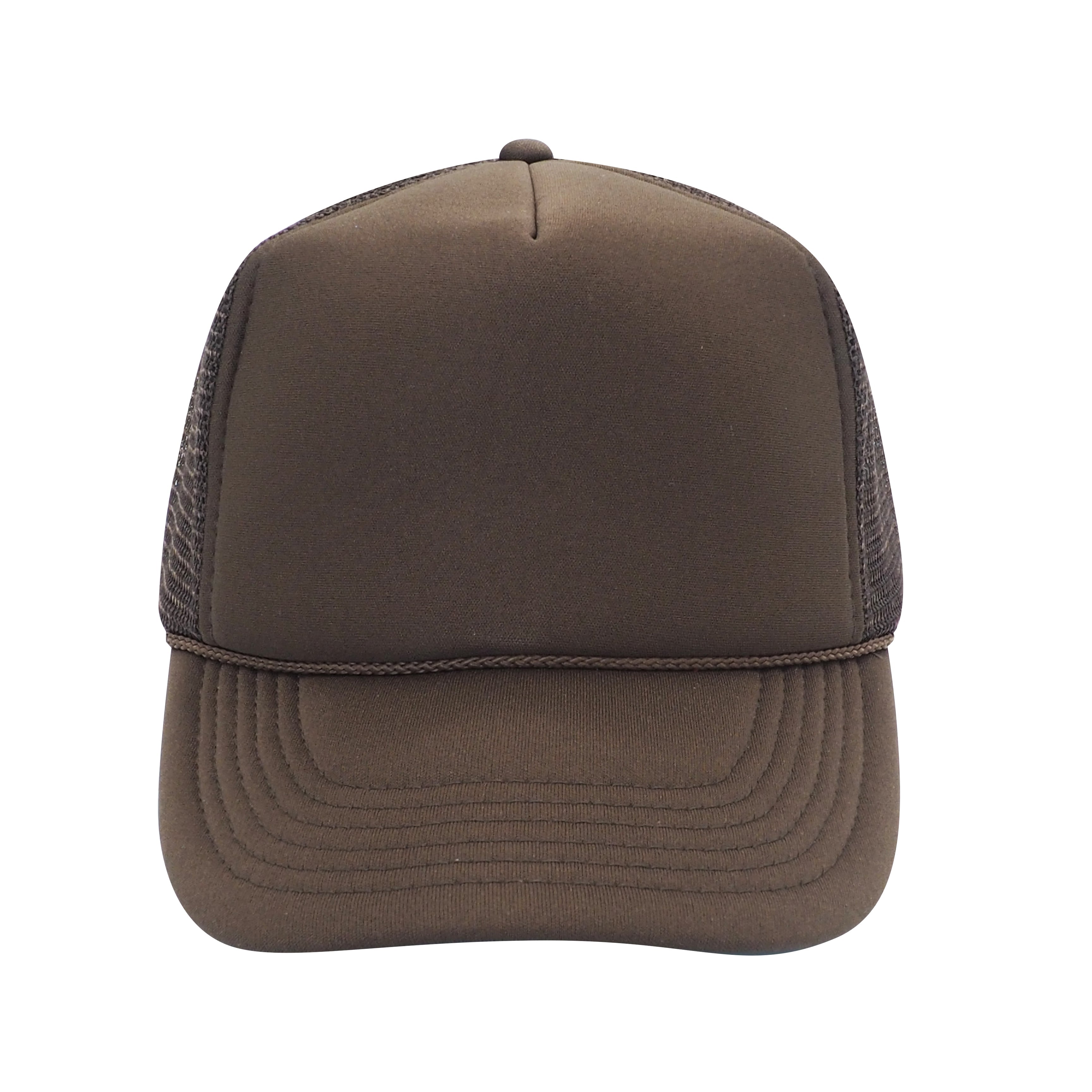 Nissun SSC Foam Trucker Hat 5 Panel Mesh Cap Solid Colors – Star