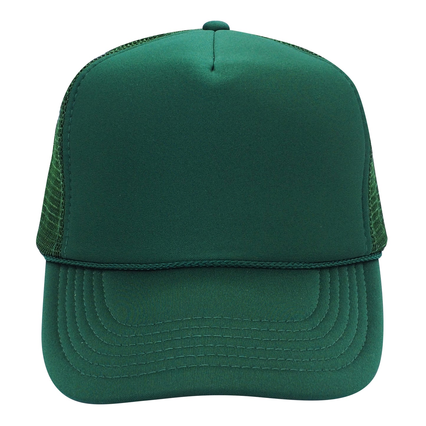 Nissun SSC Foam Trucker Hat 5 Panel Mesh Cap Solid Colors