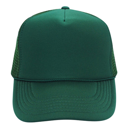 Nissun SSC Foam Trucker Hat 5 Panel Mesh Cap Solid Colors