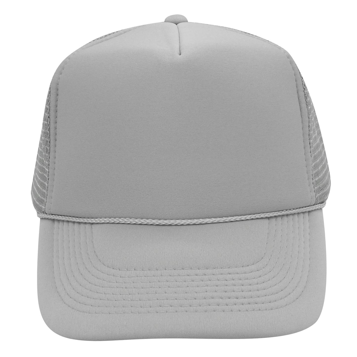 Blank or Custom Printed Nissun 5 Panel Foam Trucker Hat Mesh Back Cap - SSC, SPC