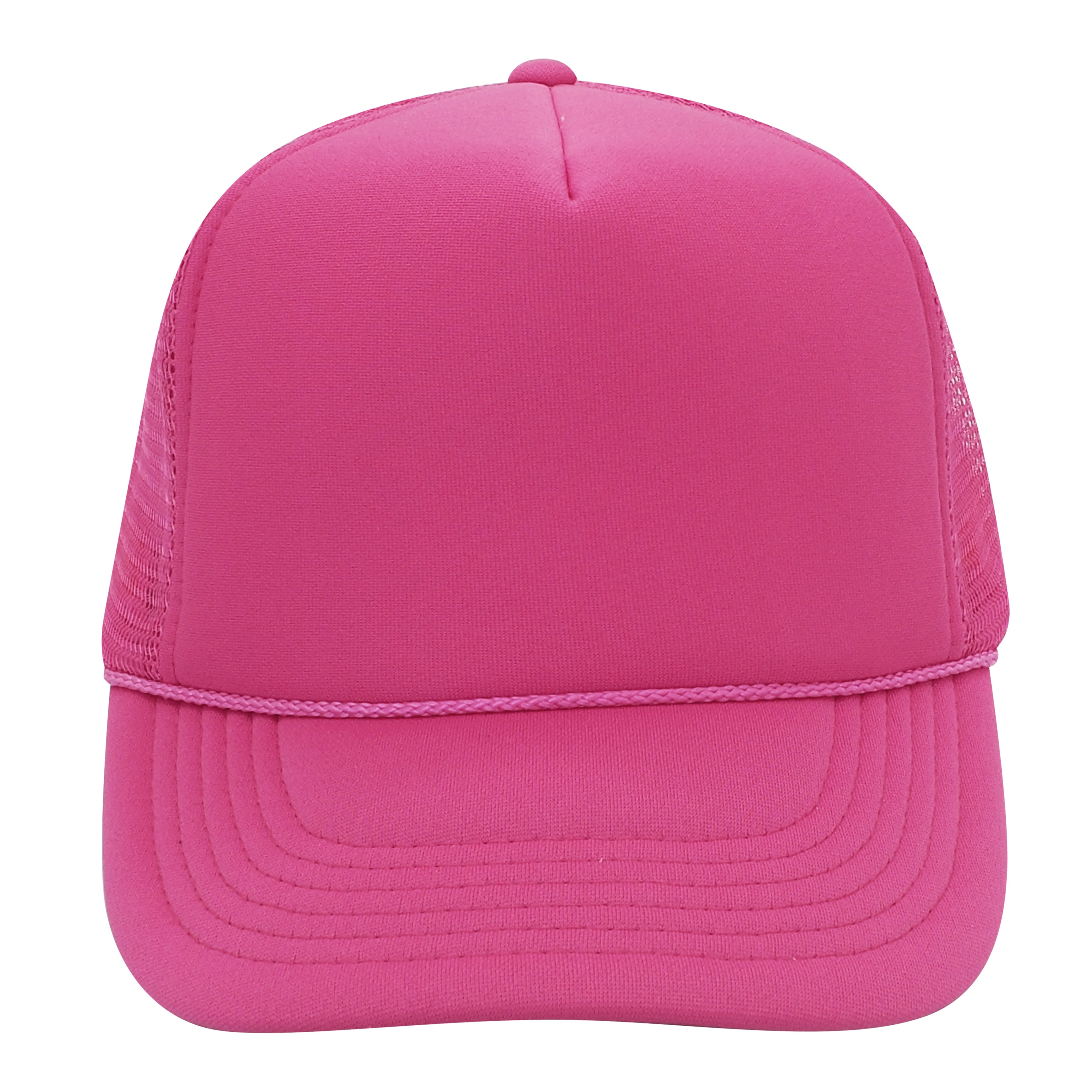 Nissun SSC Foam Trucker Hat 5 Panel Mesh Cap Solid Colors – Star