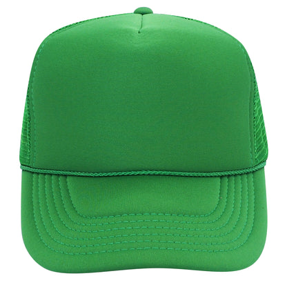 Blank or Custom Printed Nissun 5 Panel Foam Trucker Hat Mesh Back Cap - SSC, SPC