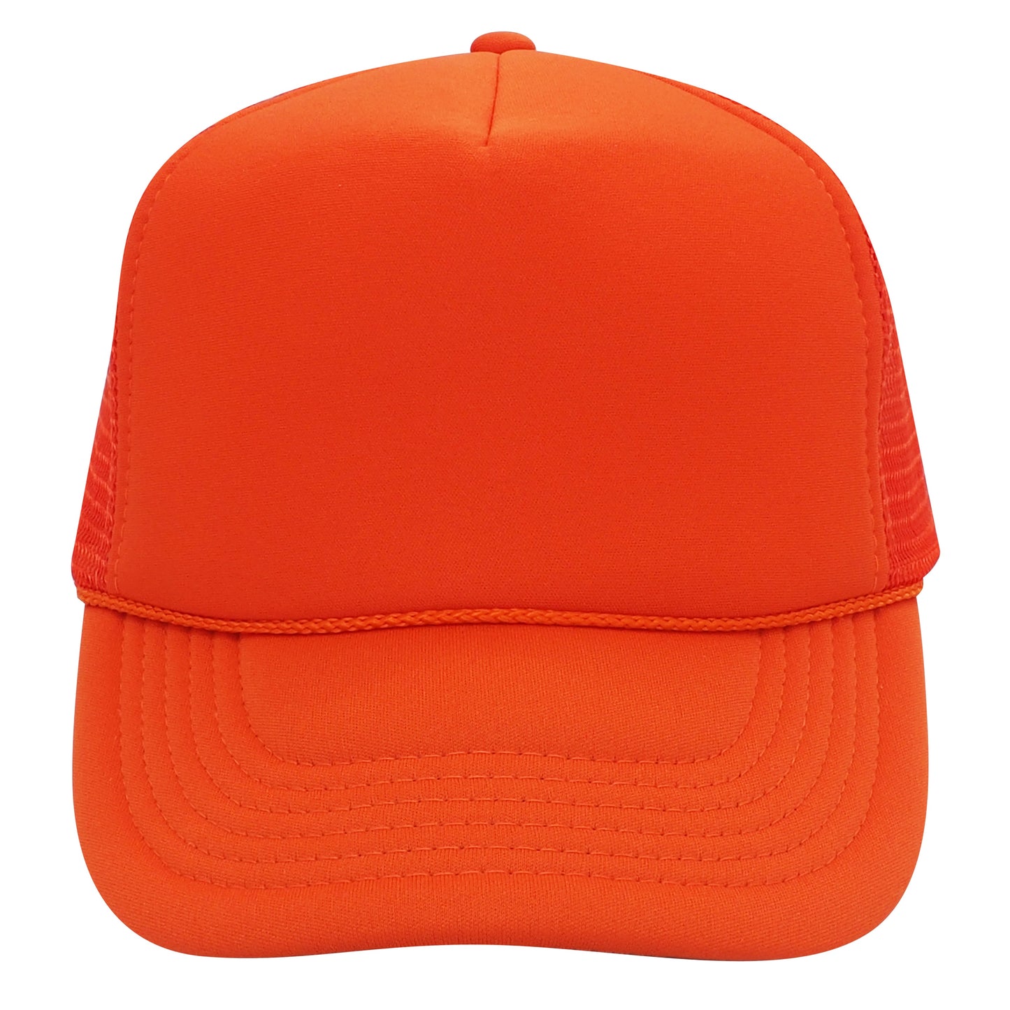 Nissun SSC Foam Trucker Hat 5 Panel Mesh Cap Solid Colors