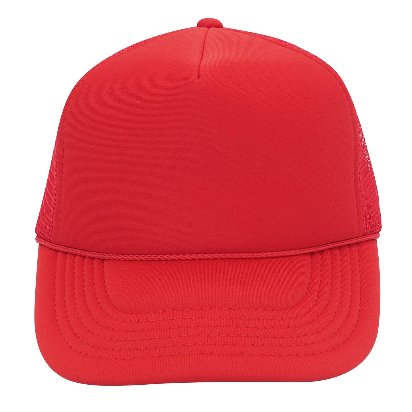 Nissun SSC Foam Trucker Hat 5 Panel Mesh Cap Solid Colors