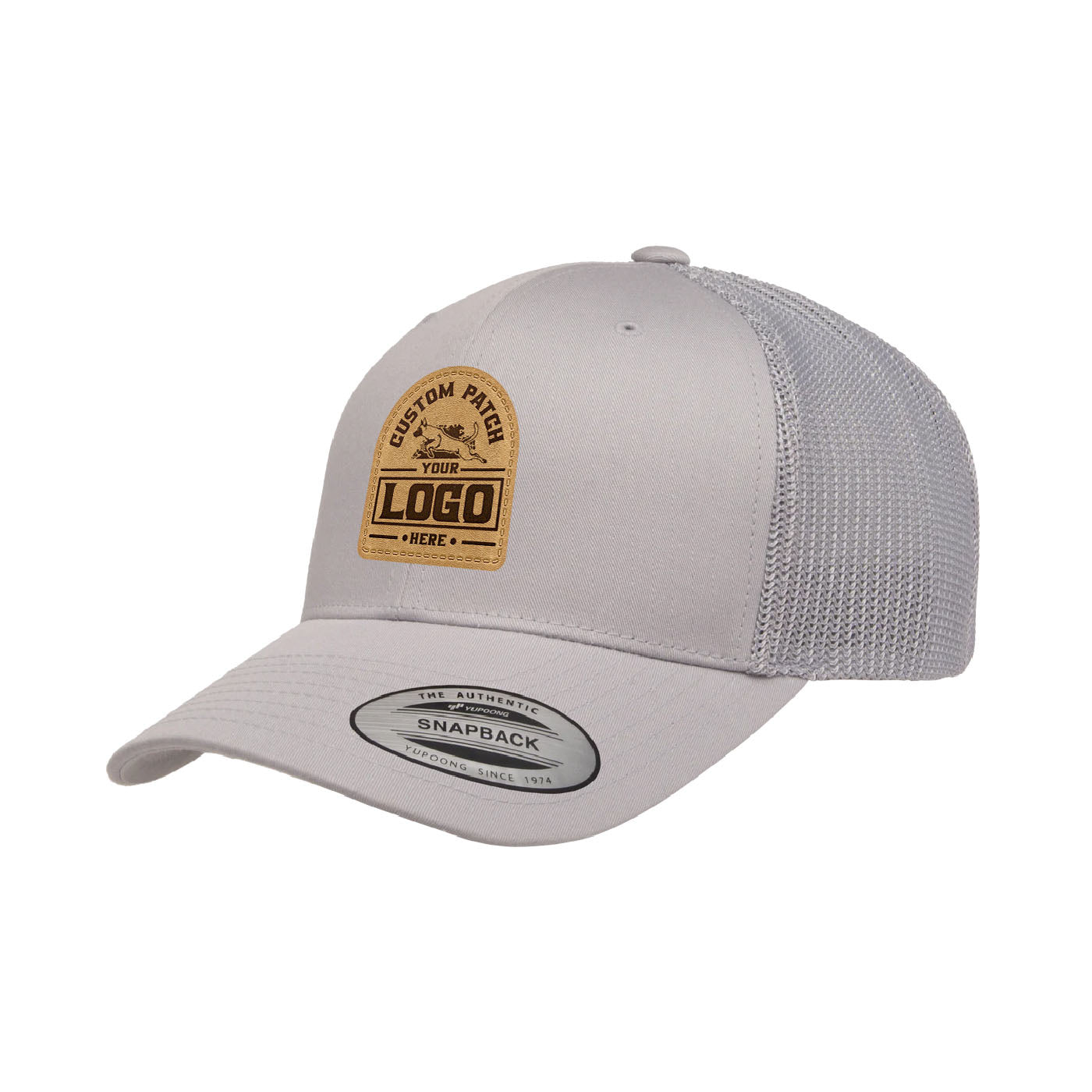 Custom Patch Yupoong 6606 Retro Trucker Hat, Mesh Back, YP Classics