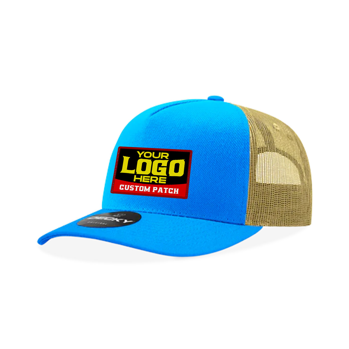 Custom Patch Decky 6030 - Classic, 5-Panel Retro Trucker Cap