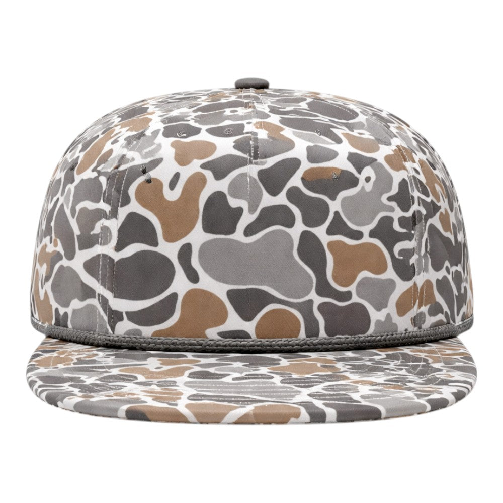 Blank Rope Hats Camo 5-Panel Snapback