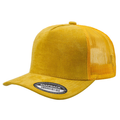 Unbranded Suede 5 Panel Trucker Hat