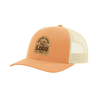 Custom Patch Richardson 115 Low Pro Trucker Cap, Snapback Hat