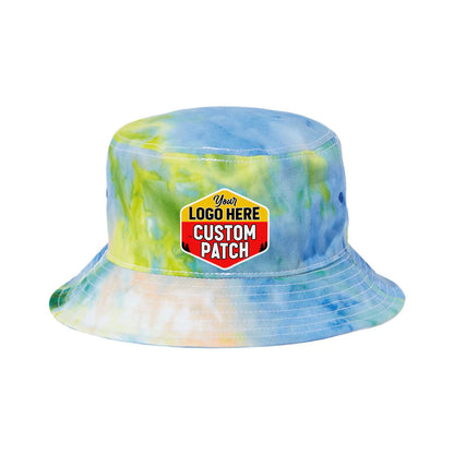 Custom Patch The Game GB493 The Newport Tie-Dyed Bucket Hat