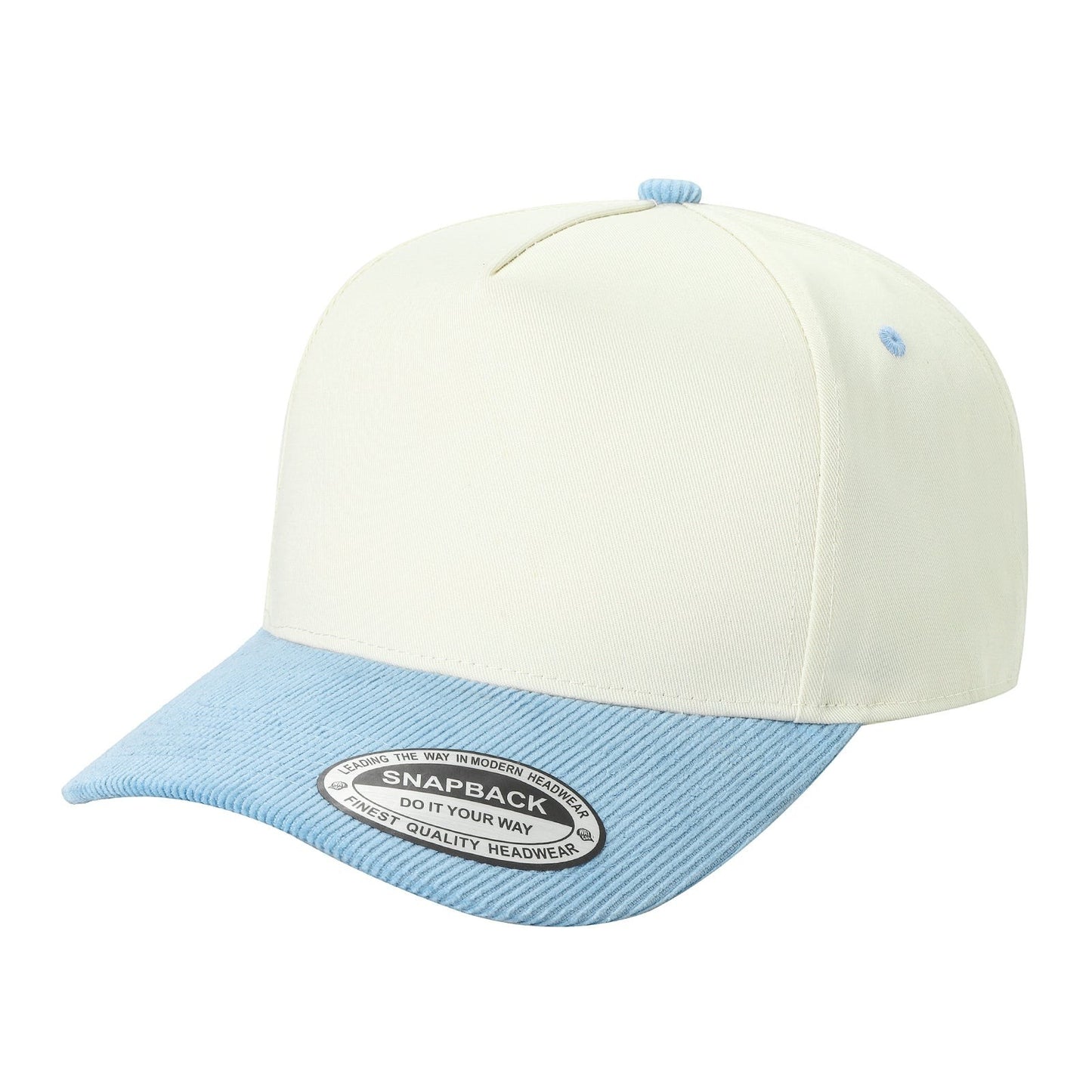 Unbranded 5 Panel Hat with Corduroy Bill
