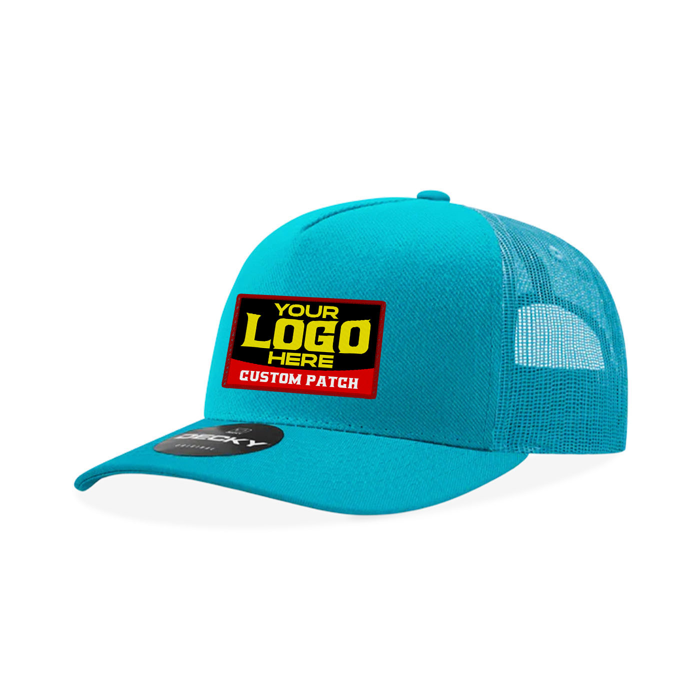 Custom Patch Decky 6030 - Classic, 5-Panel Retro Trucker Cap