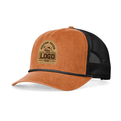 Custom Patch Richardson 939 Bachelor 5 Panel Rope Cap