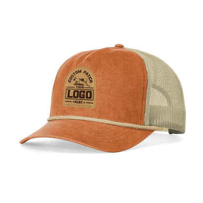 Custom Patch Richardson 939 Bachelor 5 Panel Rope Cap