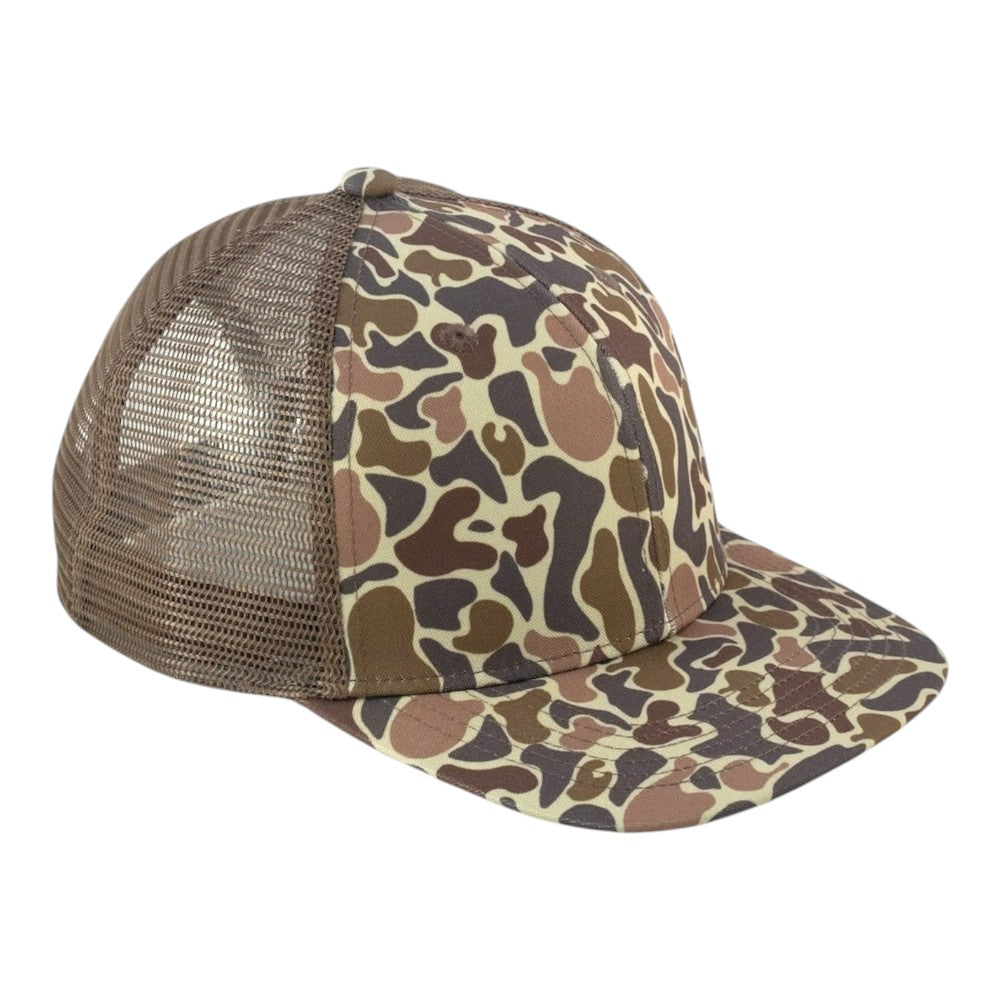 Blank Rope Hats Camo 5-Panel Snapback