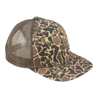 Blank Rope Hats Camo 5-Panel Snapback