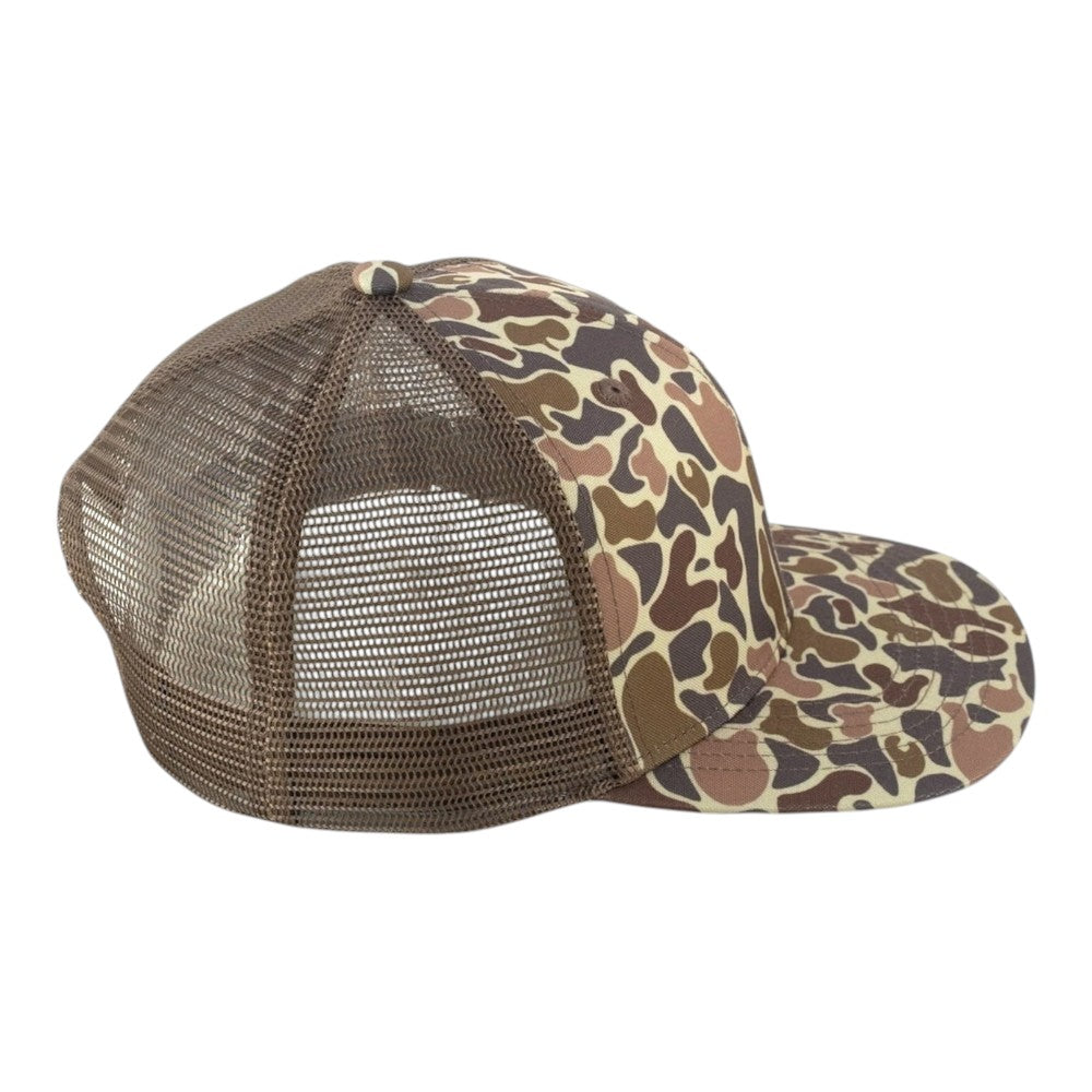 Blank Rope Hats Camo 5-Panel Snapback