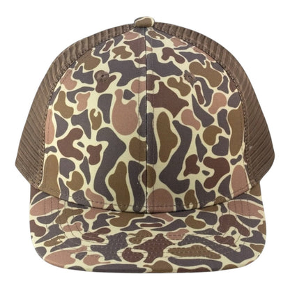 Blank Rope Hats Camo 5-Panel Snapback