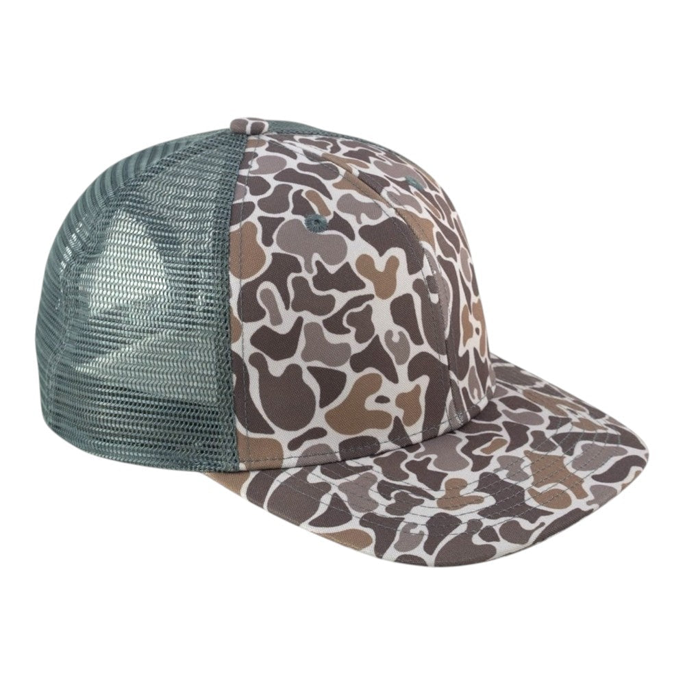 Blank Rope Hats Camo 5-Panel Snapback