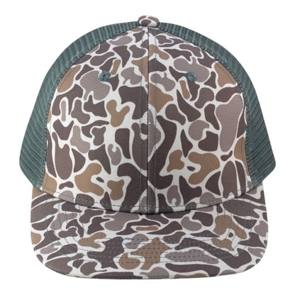 Blank Rope Hats Camo 5-Panel Snapback