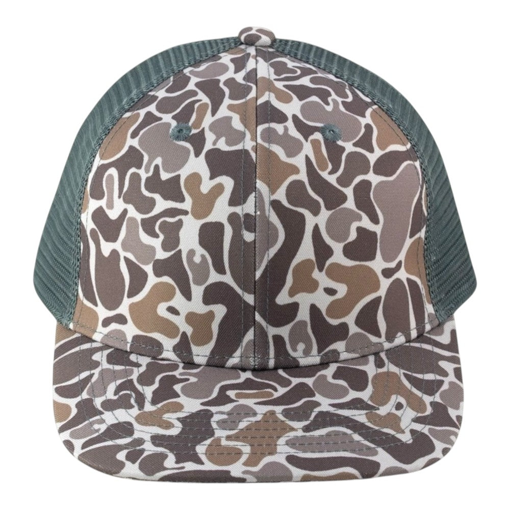 Blank Rope Hats Camo 5-Panel Snapback