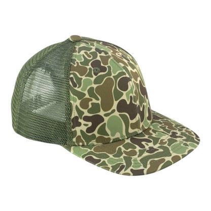 Blank Rope Hats Camo 5-Panel Snapback